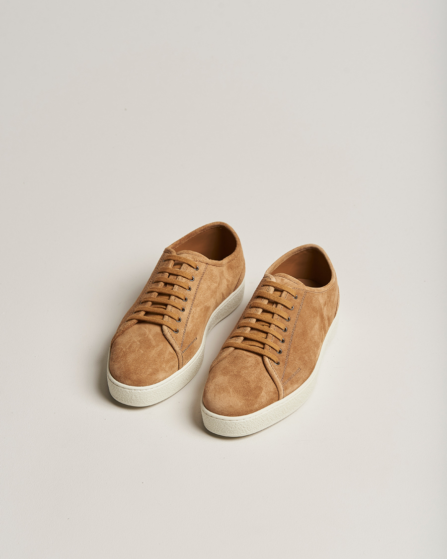 Mies |  | John Lobb | Stockwell Suede Sneakers Cider Calf