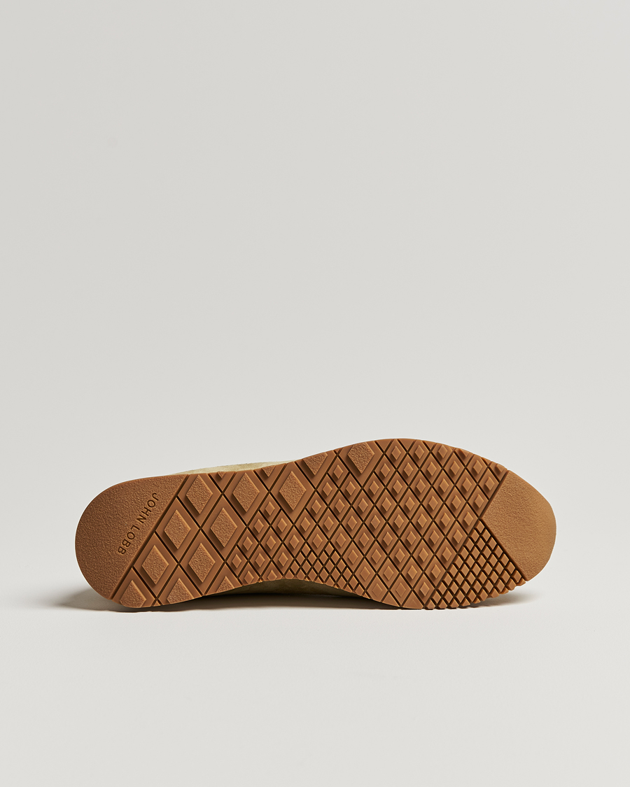 Mies | John Lobb Hurlingham Running Sneakers Moss Suede | John Lobb | Hurlingham Running Sneakers Moss Suede