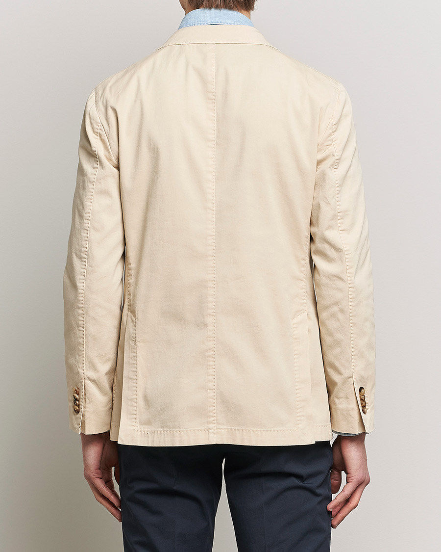 Mies | Pikkutakit | Boglioli | K Jacket Cotton Stretch Blazer Light Beige