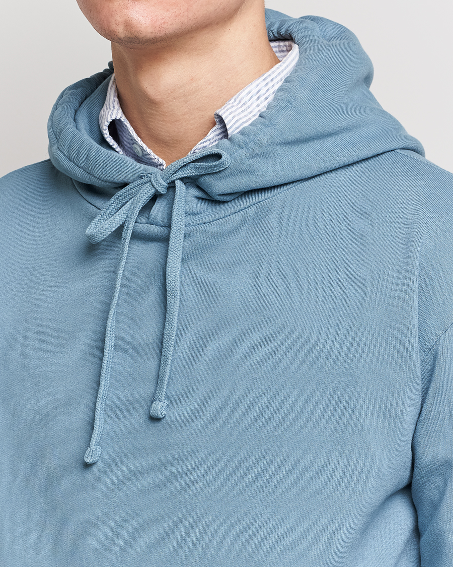 Mies | Puserot | Boglioli | Hooded Sweater Dusty Blue