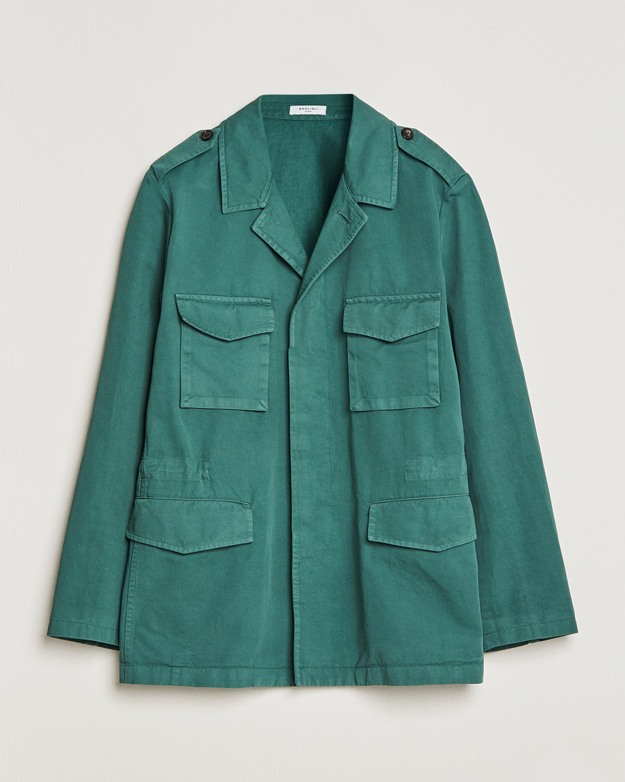 Mies | Takit | Boglioli | Field Jacket Dark Green