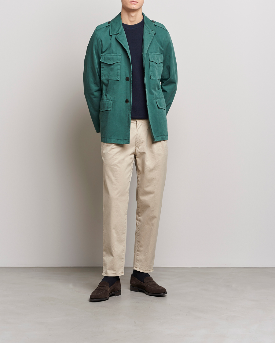 Mies | Takit | Boglioli | Field Jacket Dark Green