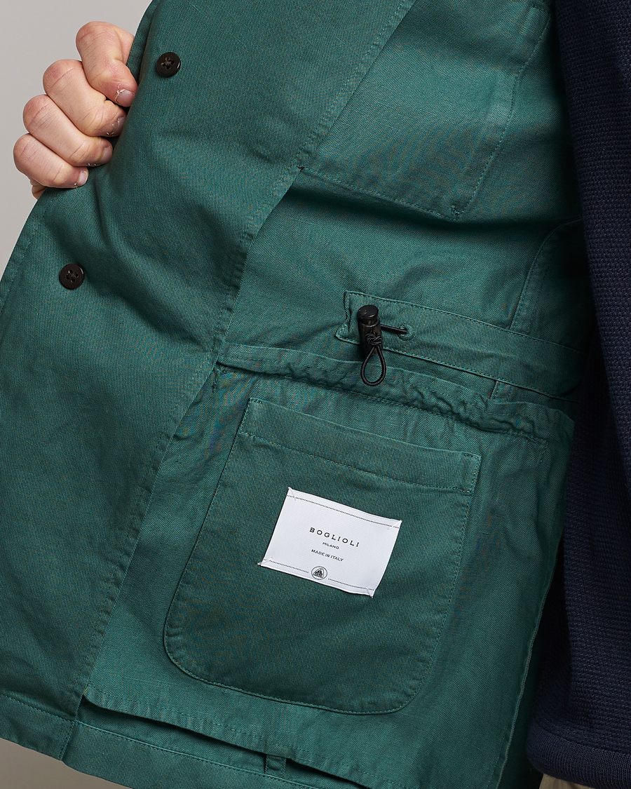 Mies | Takit | Boglioli | Field Jacket Dark Green