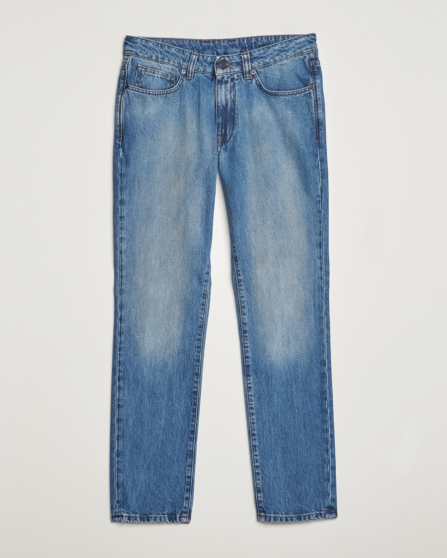Mies | Farkut | Boglioli | Denim Jeans Medium Wash