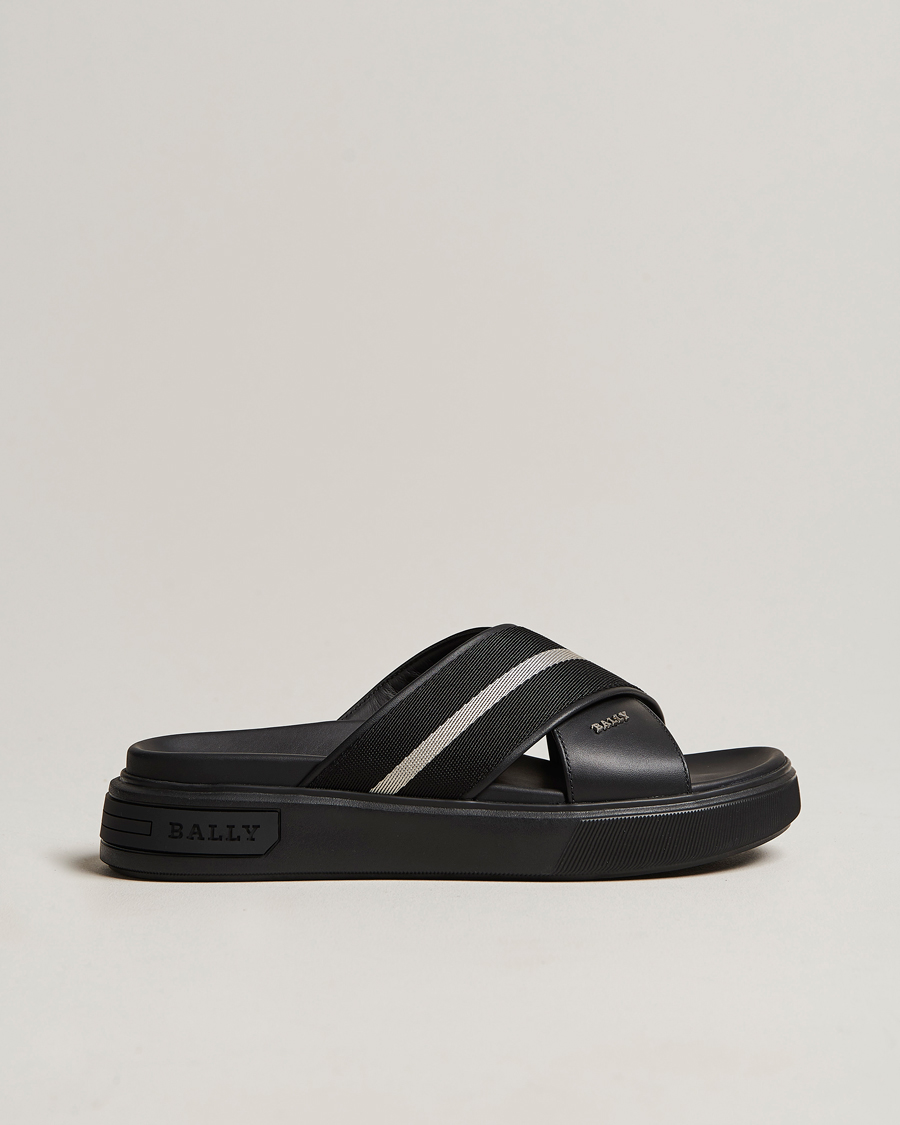 Mies | Bally Jake Sandal Black | Bally | Jake Sandal Black