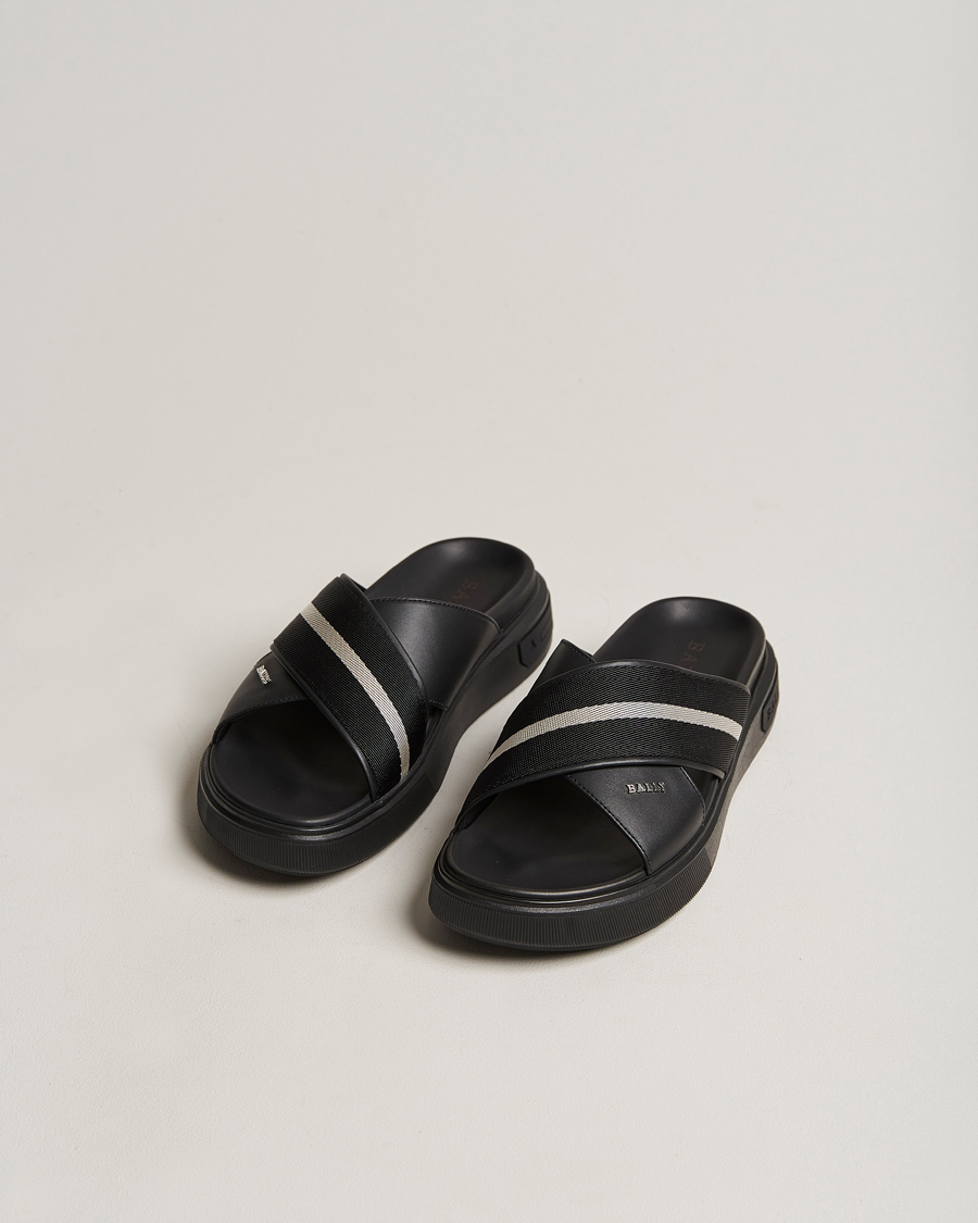 Mies | Bally Jake Sandal Black | Bally | Jake Sandal Black