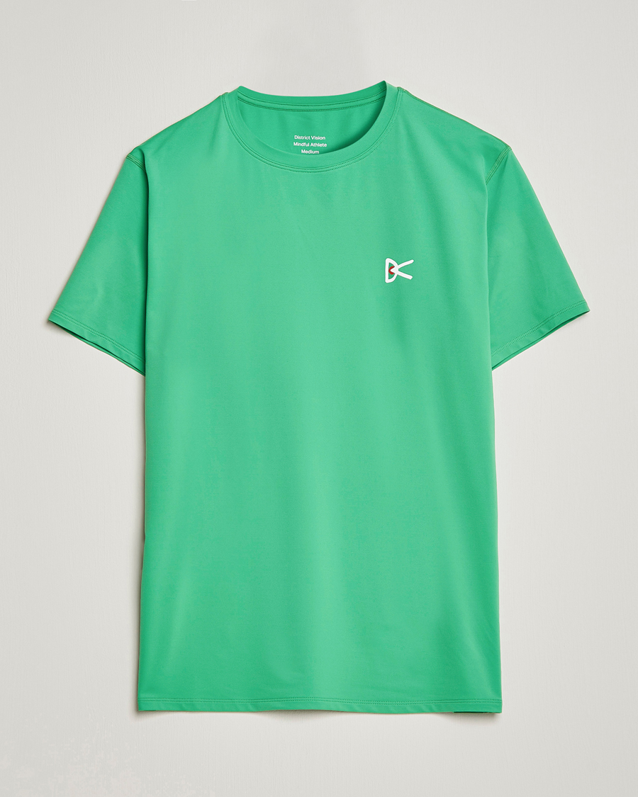 Mies | T-paidat | District Vision | Deva-Tech Short Sleeve T-Shirt Algae
