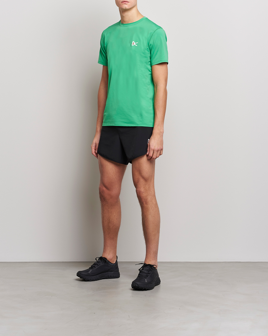 Mies | T-paidat | District Vision | Deva-Tech Short Sleeve T-Shirt Algae
