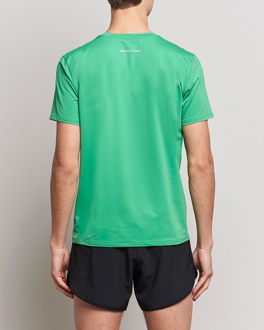 Mies | T-paidat | District Vision | Deva-Tech Short Sleeve T-Shirt Algae