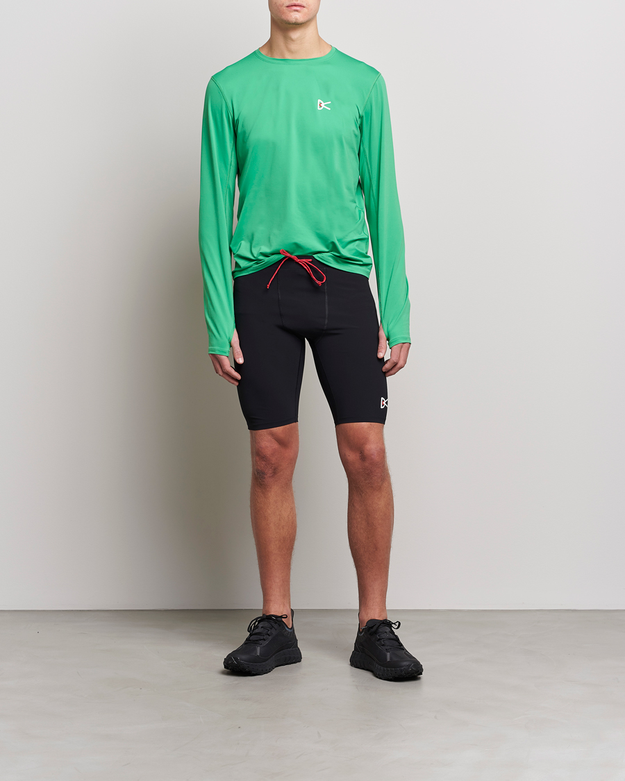 Mies | Vaatteet | District Vision | Deva-Tech Long Sleeve T-Shirt Algae