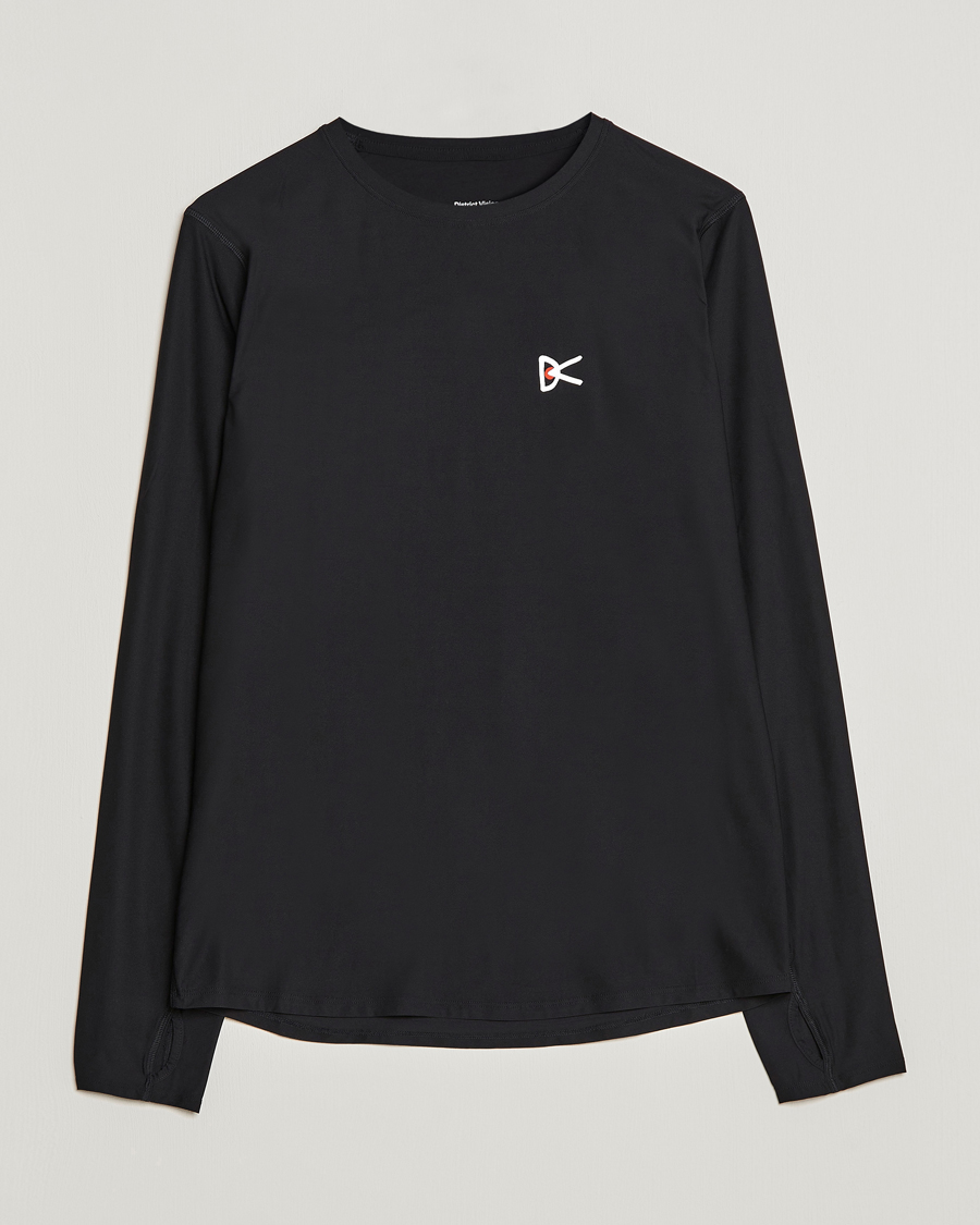 Mies | Running | District Vision | Aloe-Tech Long Sleeve T-Shirt Black