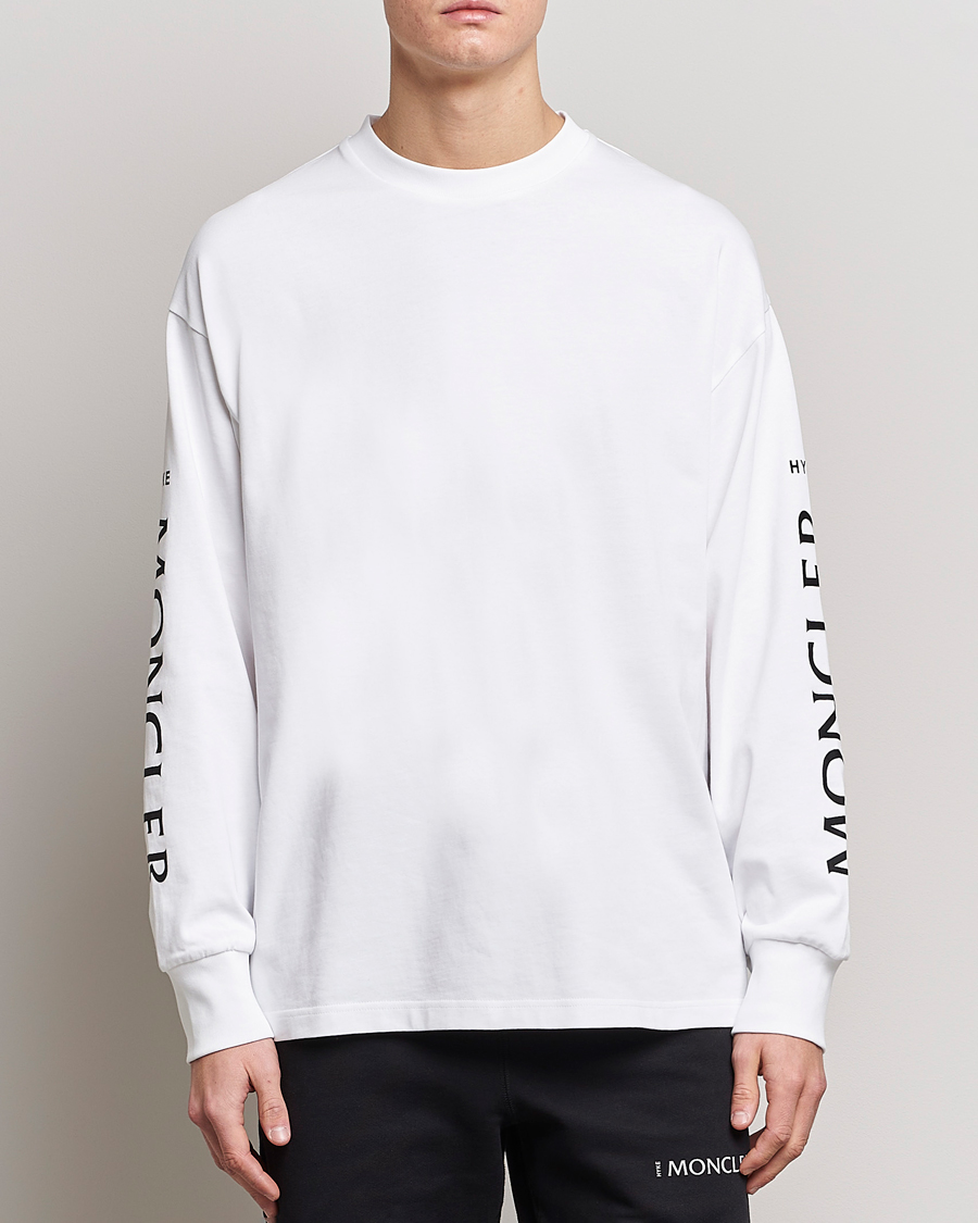 Mies | T-paidat | Moncler Genius | 4 Moncler Hyke Long Sleeve T-Shirt White