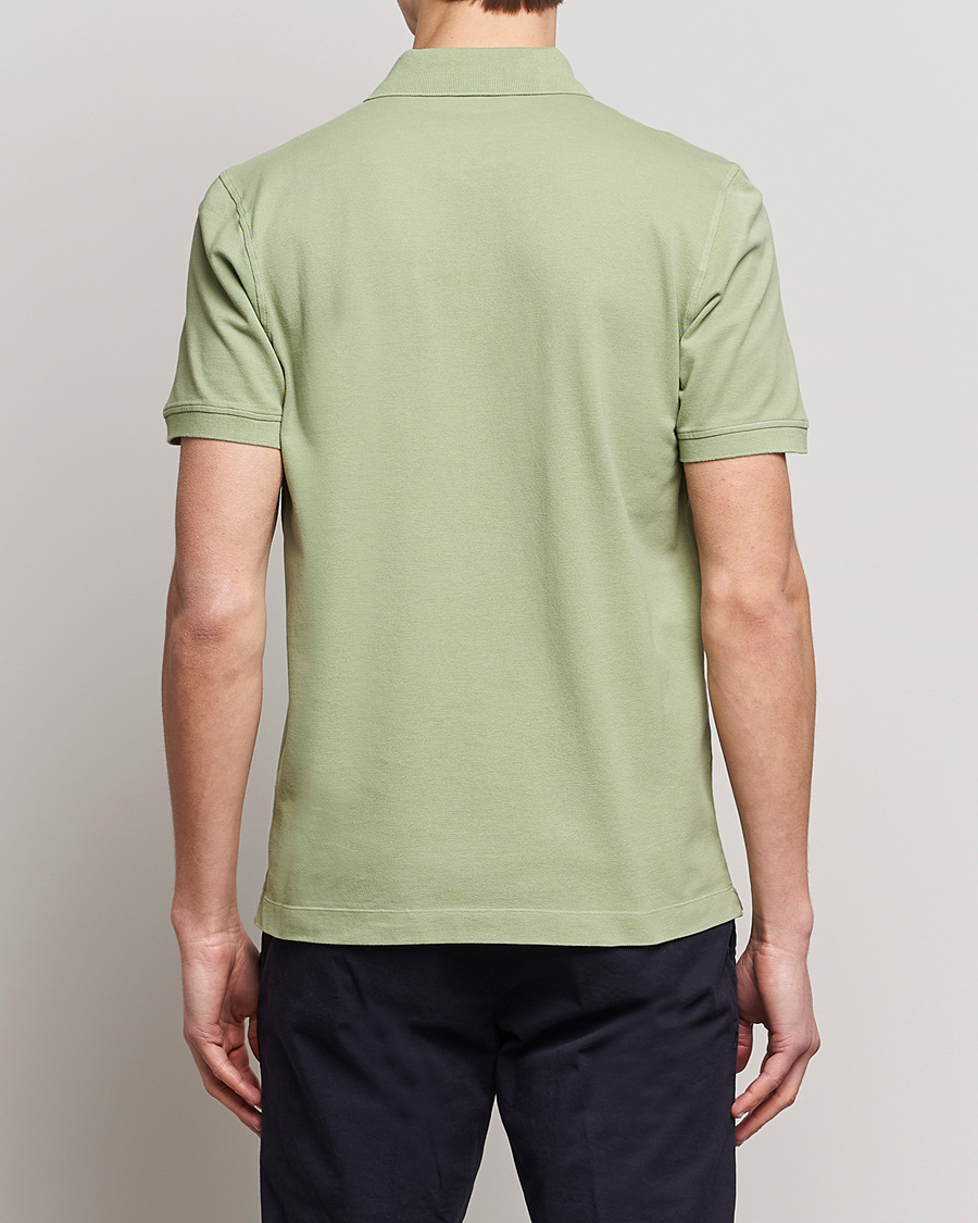 Mies | Pikeet | Piacenza Cashmere | Portofino Short Sleeve Polo Mint