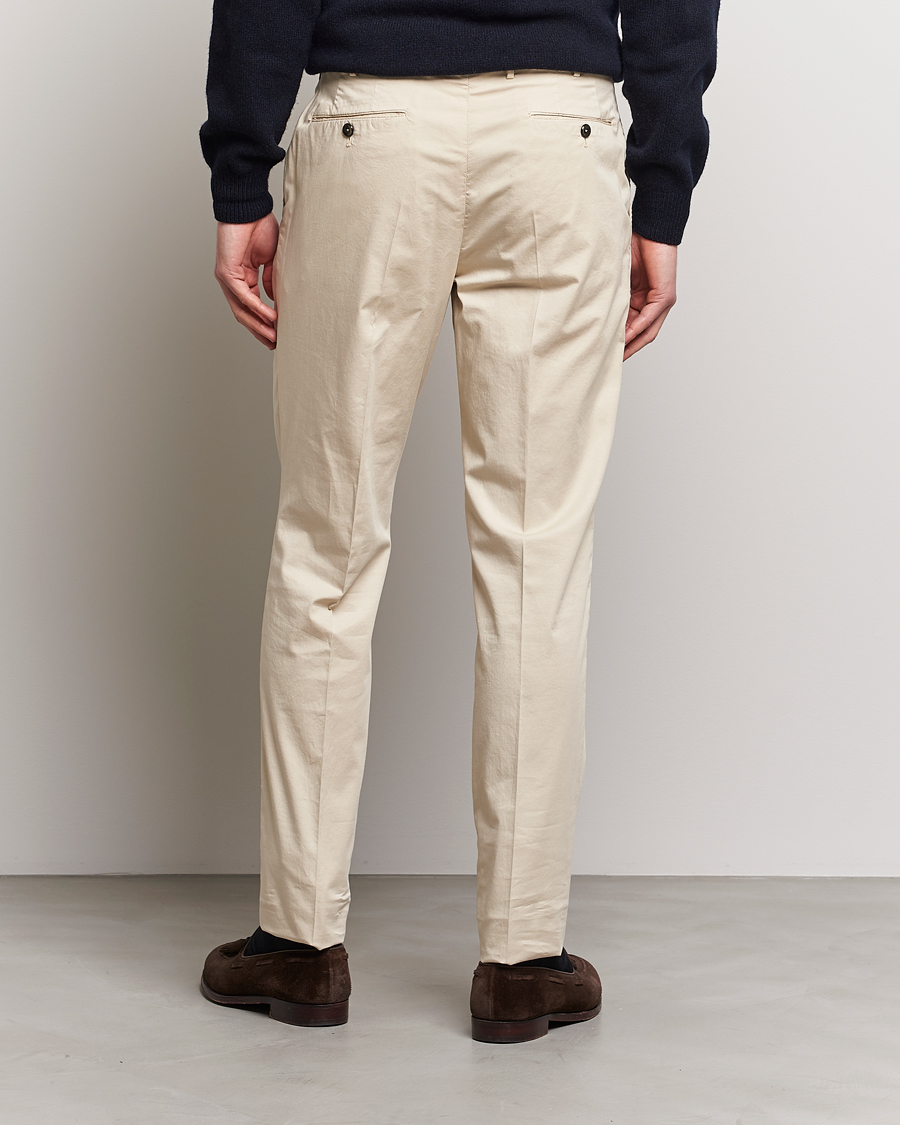 Mies | Housut | PT01 | Gentleman Fit Cotton Stretch Chinos Light Beige