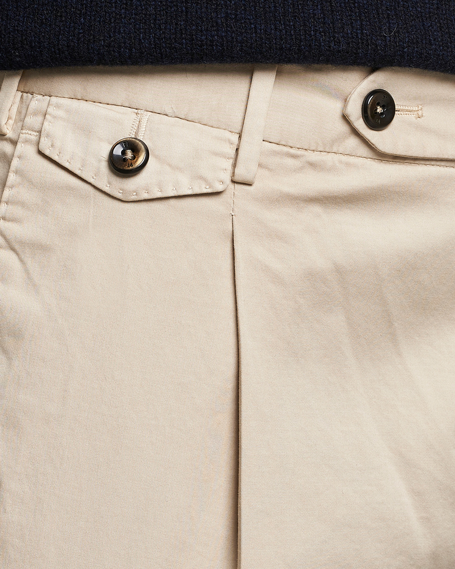 Mies | Housut | PT01 | Gentleman Fit Cotton Stretch Chinos Light Beige