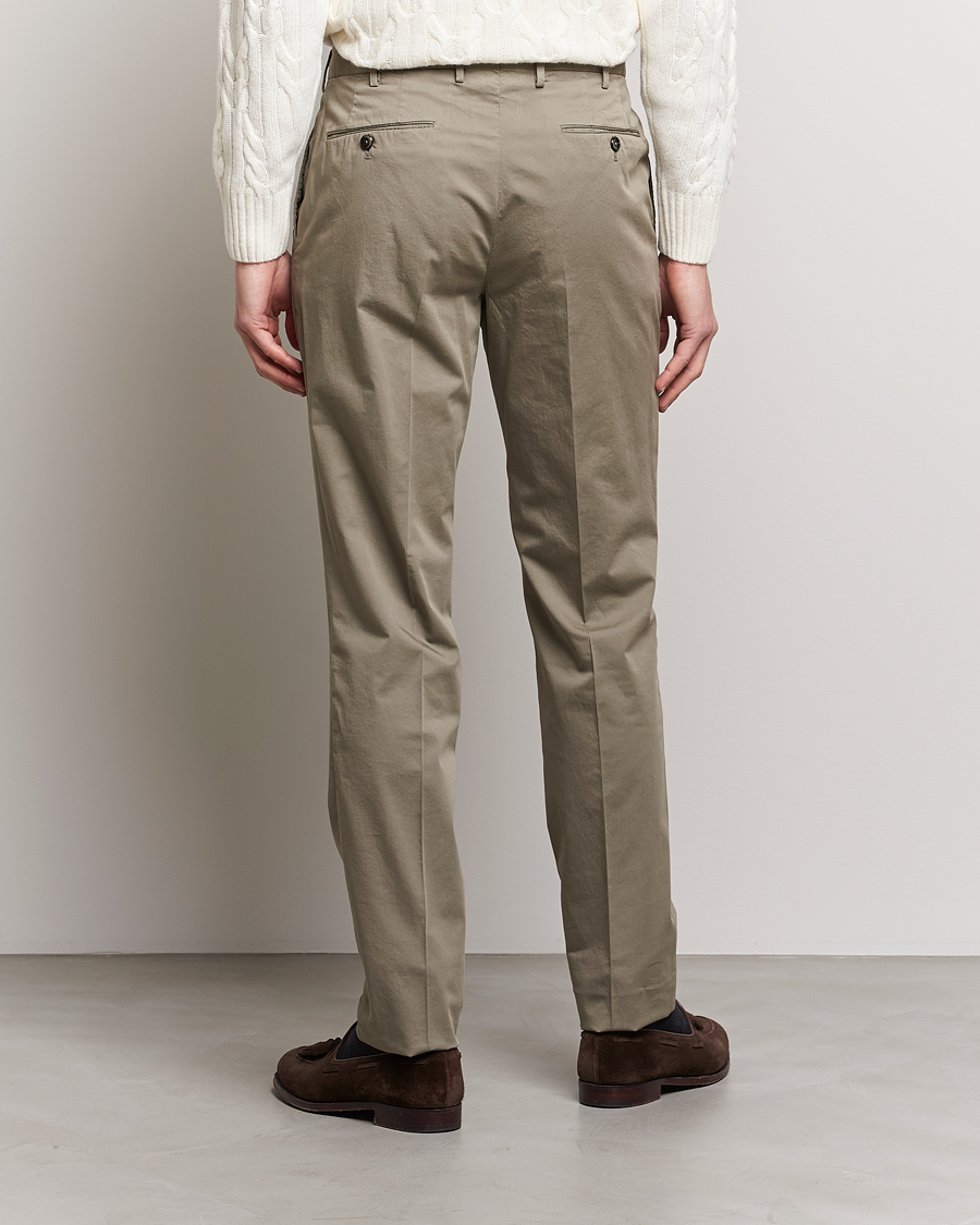 Mies | Housut | PT01 | Gentleman Fit Cotton Stretch Chinos Taupe