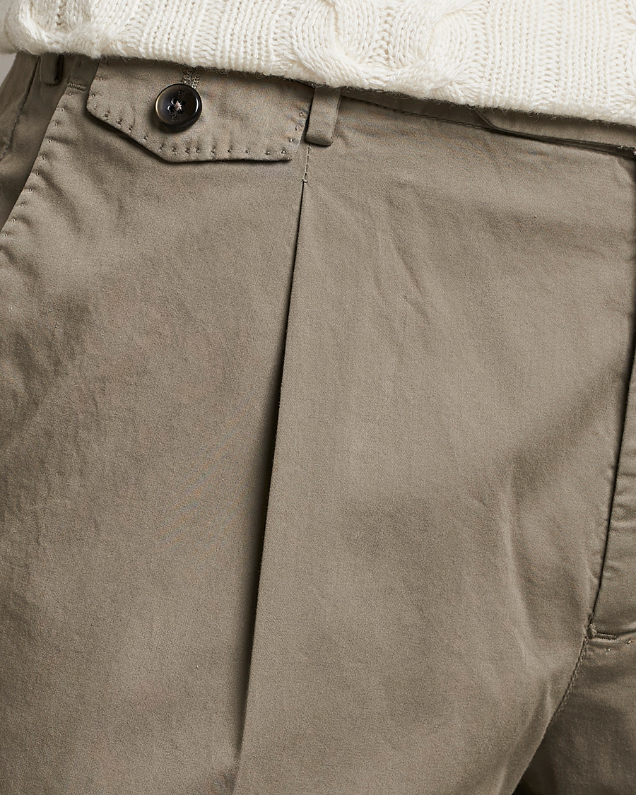 Mies | Housut | PT01 | Gentleman Fit Cotton Stretch Chinos Taupe