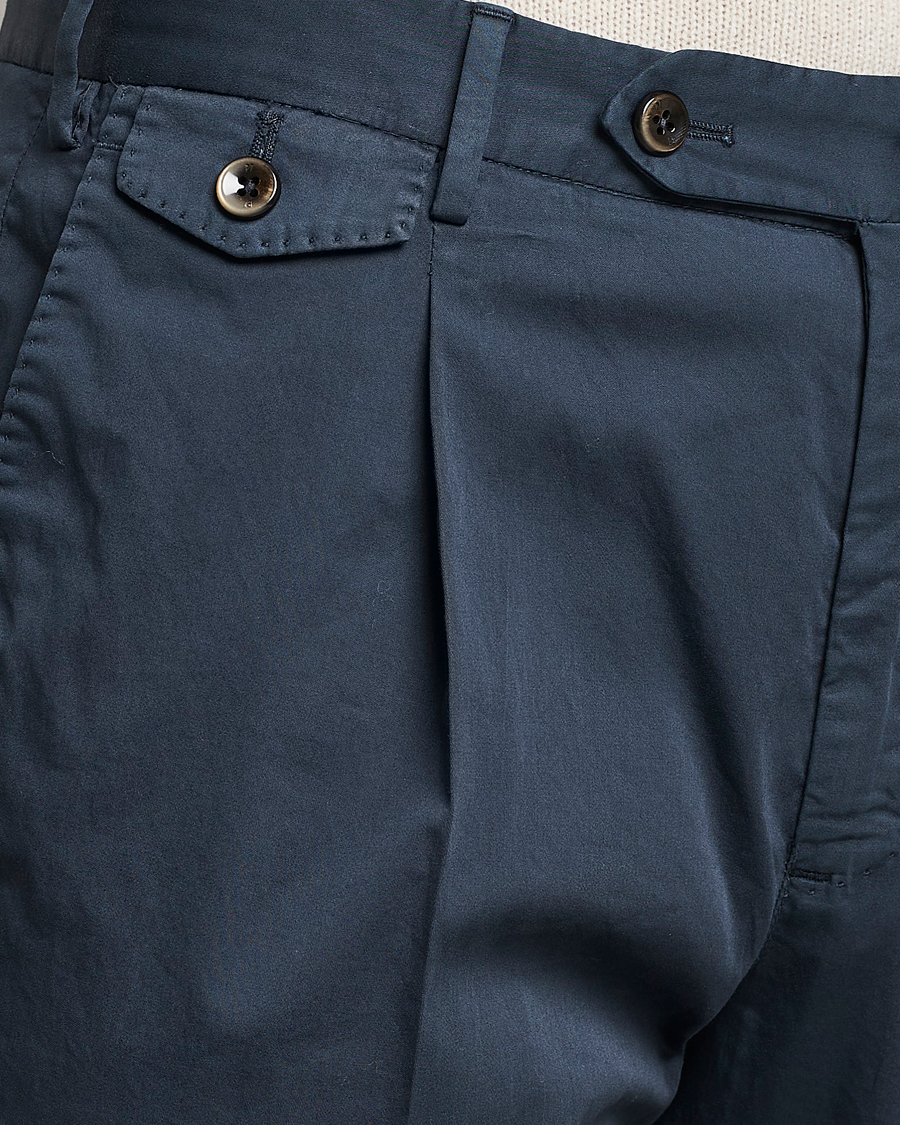 Mies | Housut | PT01 | Gentleman Fit Cotton Stretch Chinos Navy