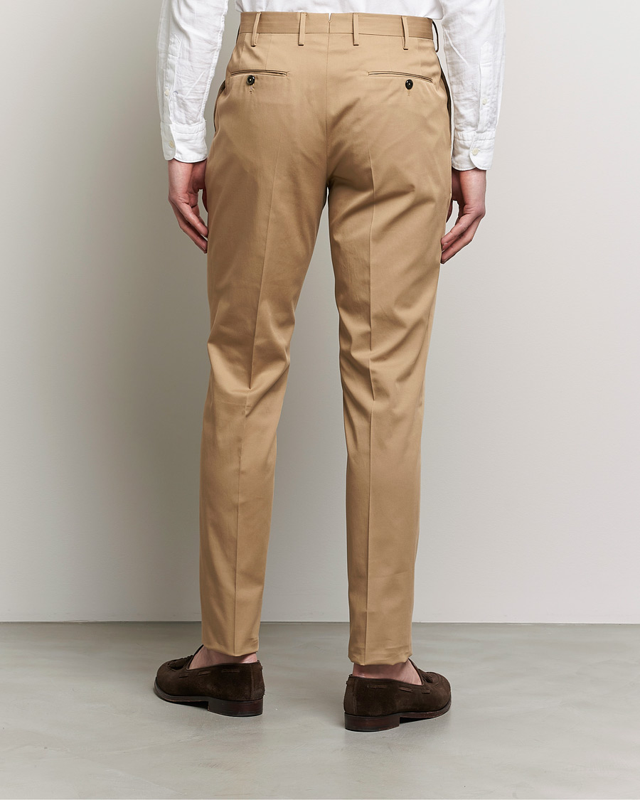Mies | Housut | PT01 | Gentleman Fit Silkochino Trousers Beige