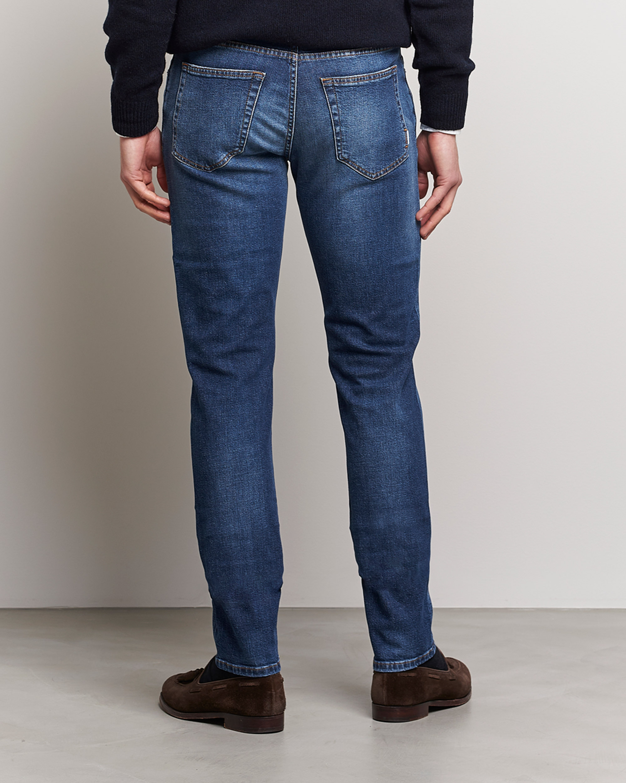 Mies | Farkut | PT01 | Slim Fit Stretch Jeans Blue Wash