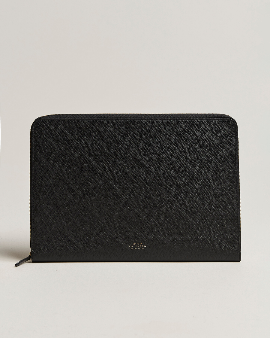 Mies | Smythson Panama Laptop Case 13