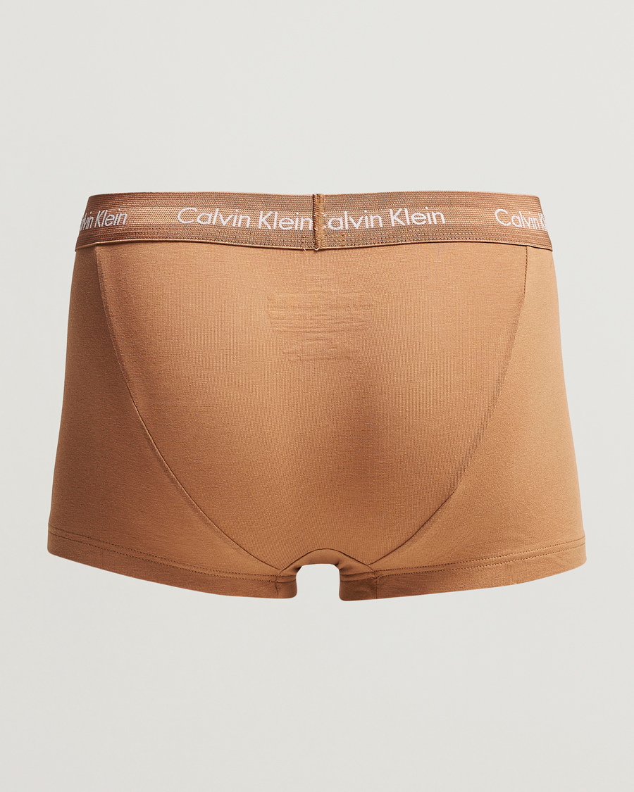 Mies | Alusvaatteet | Calvin Klein | Cotton Stretch Trunk 3-Pack Black/Khaki/Beige