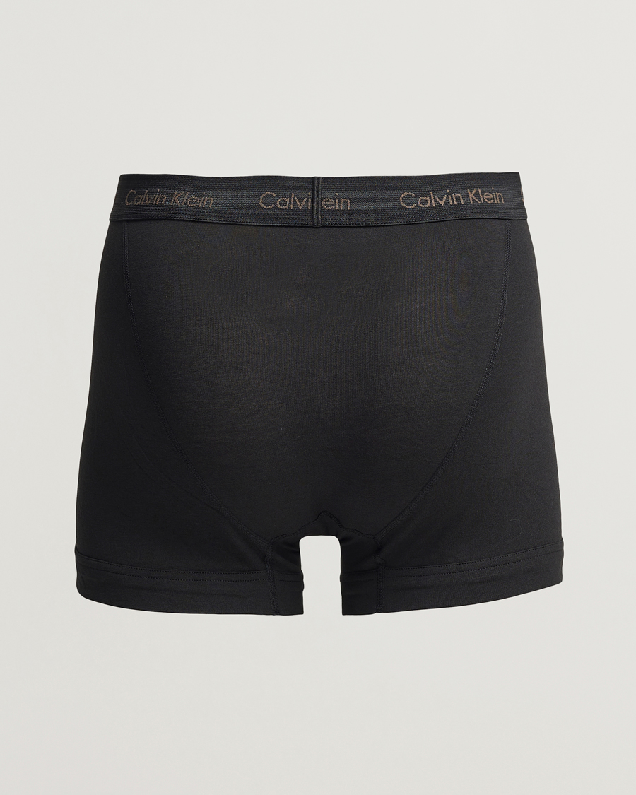 Mies | Alusvaatteet | Calvin Klein | Cotton Stretch Trunk 3-Pack Black