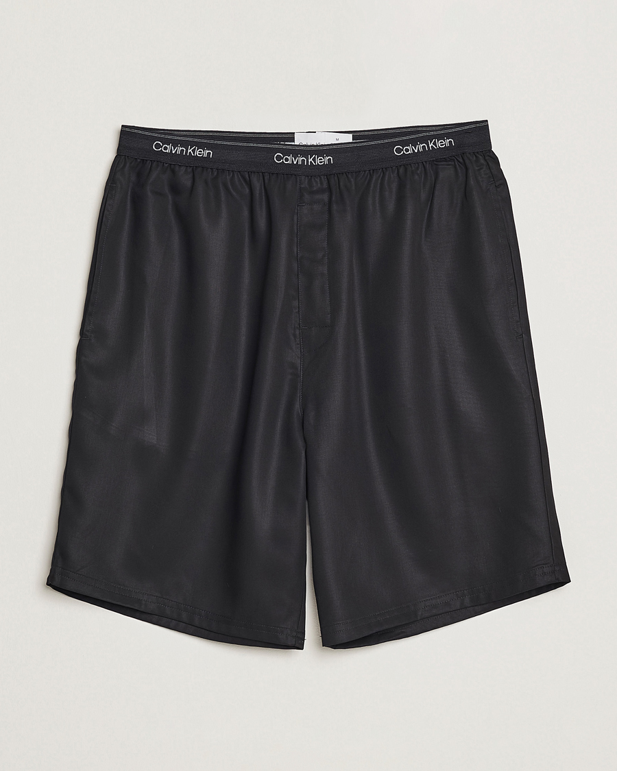 Mies | Shortsit | Calvin Klein | Lyocell Loungewear Shorts Black