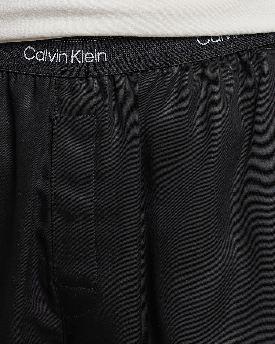 Mies | Shortsit | Calvin Klein | Lyocell Loungewear Shorts Black