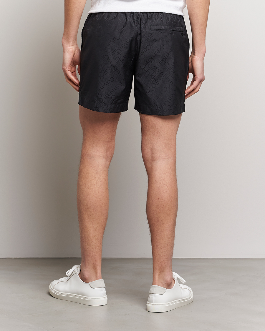 Mies | Uimahousut | Calvin Klein | Tailored Monogram Swimshorts Black