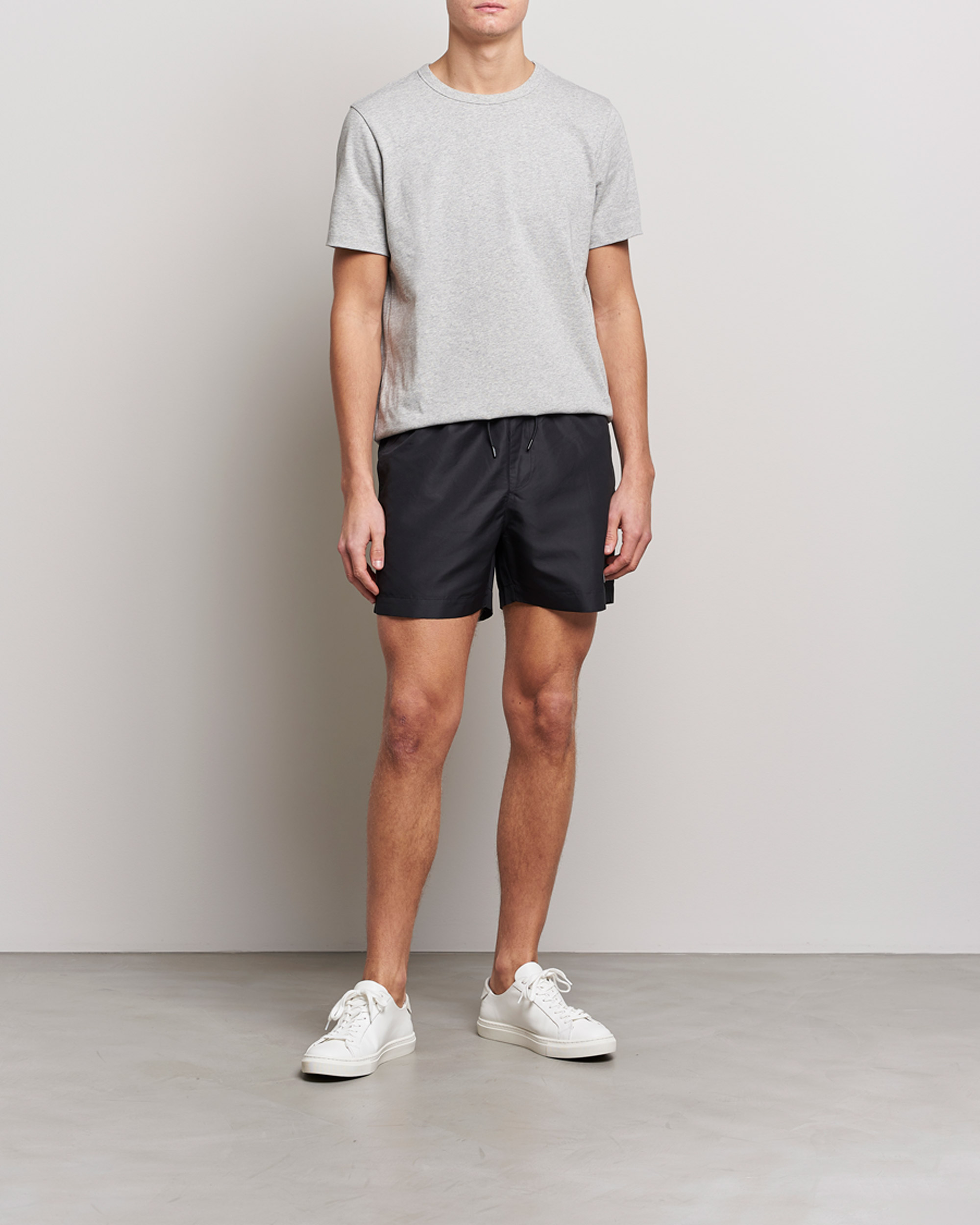 Mies | Uimahousut | Calvin Klein | Logo Drawstring Swimshorts Black