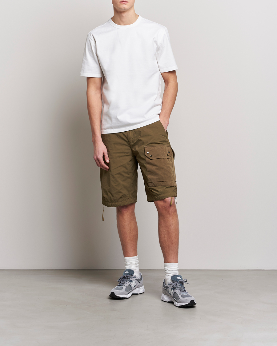 Mies | T-paidat | Ten c | Garment Dyed Cotton Jersey T-Shirt White