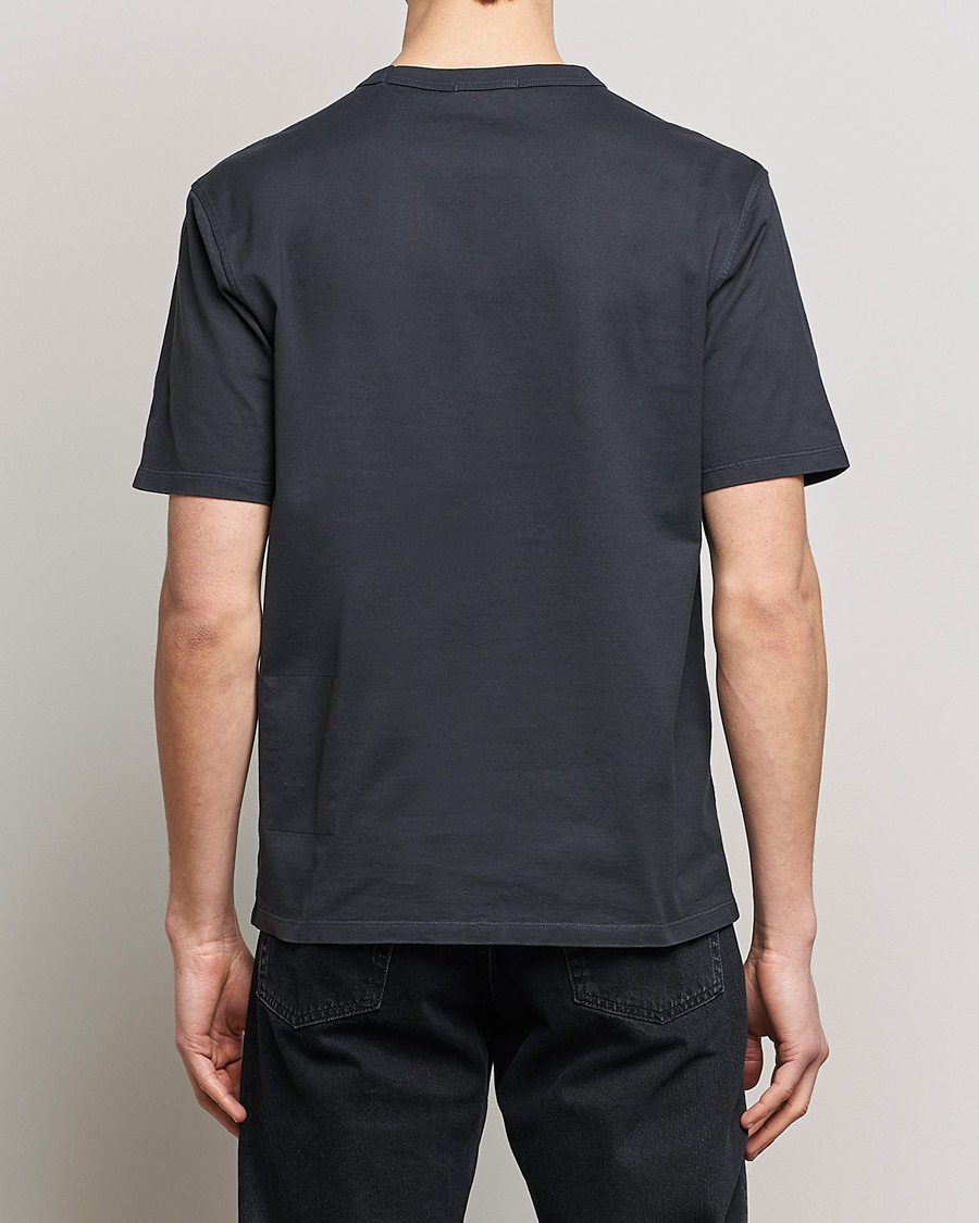 Mies | T-paidat | Ten c | Garment Dyed Cotton Jersey T-Shirt Blue Grey