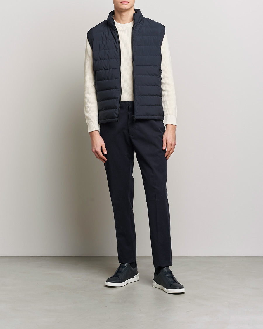 Mies | Takit | Zegna | Stratos Padded Gilet Navy