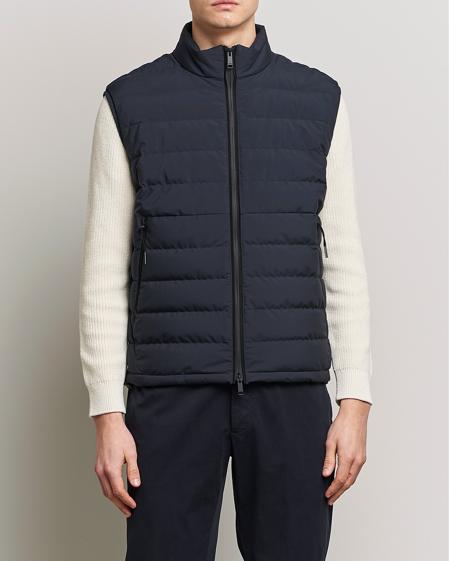 Mies | Takit | Zegna | Stratos Padded Gilet Navy