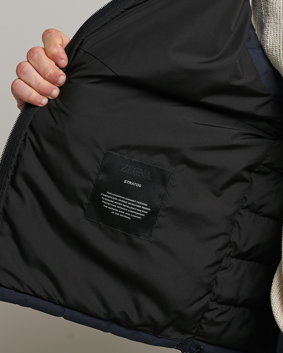 Mies | Takit | Zegna | Stratos Padded Gilet Navy