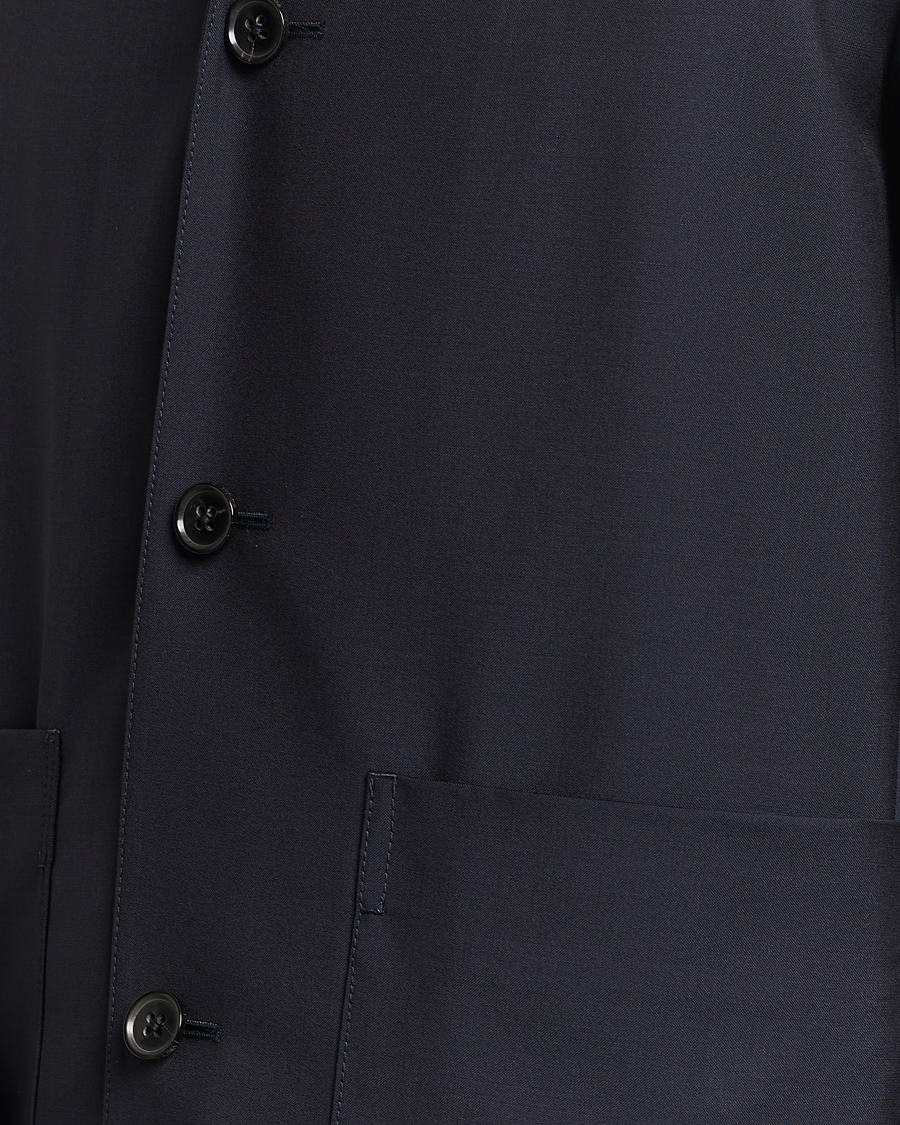 Mies | Takit | Zegna | Wool/Mohair Chore Jacket Navy