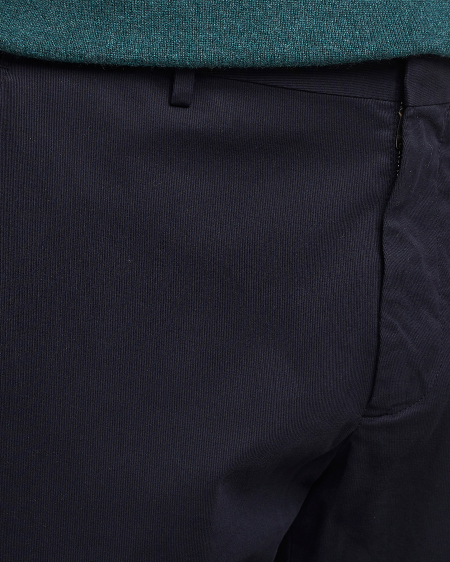 Mies | Housut | Zegna | Slim Fit Premium Cotton Chinos Navy