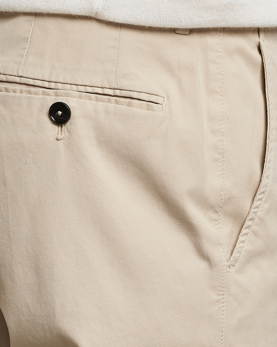 Mies | Housut | Zegna | Slim Fit Premium Cotton Chinos Off White