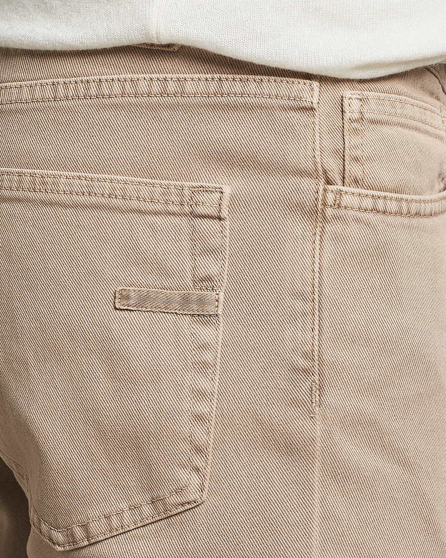 Mies | Housut | Zegna | Slim Fit Dyed 5-Pocket Pants Brown