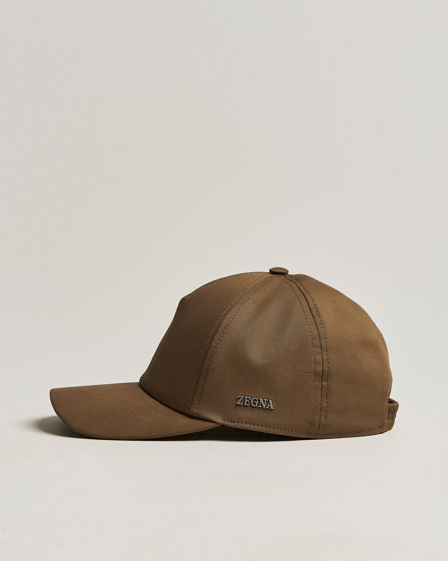 Mies | Zegna Baseball Cap Olive | Zegna | Baseball Cap Olive