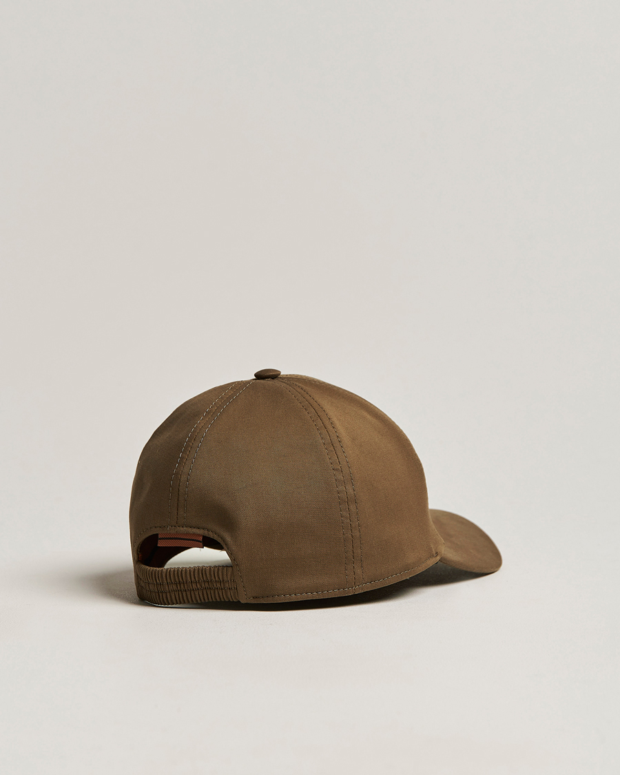 Mies | Zegna Baseball Cap Olive | Zegna | Baseball Cap Olive