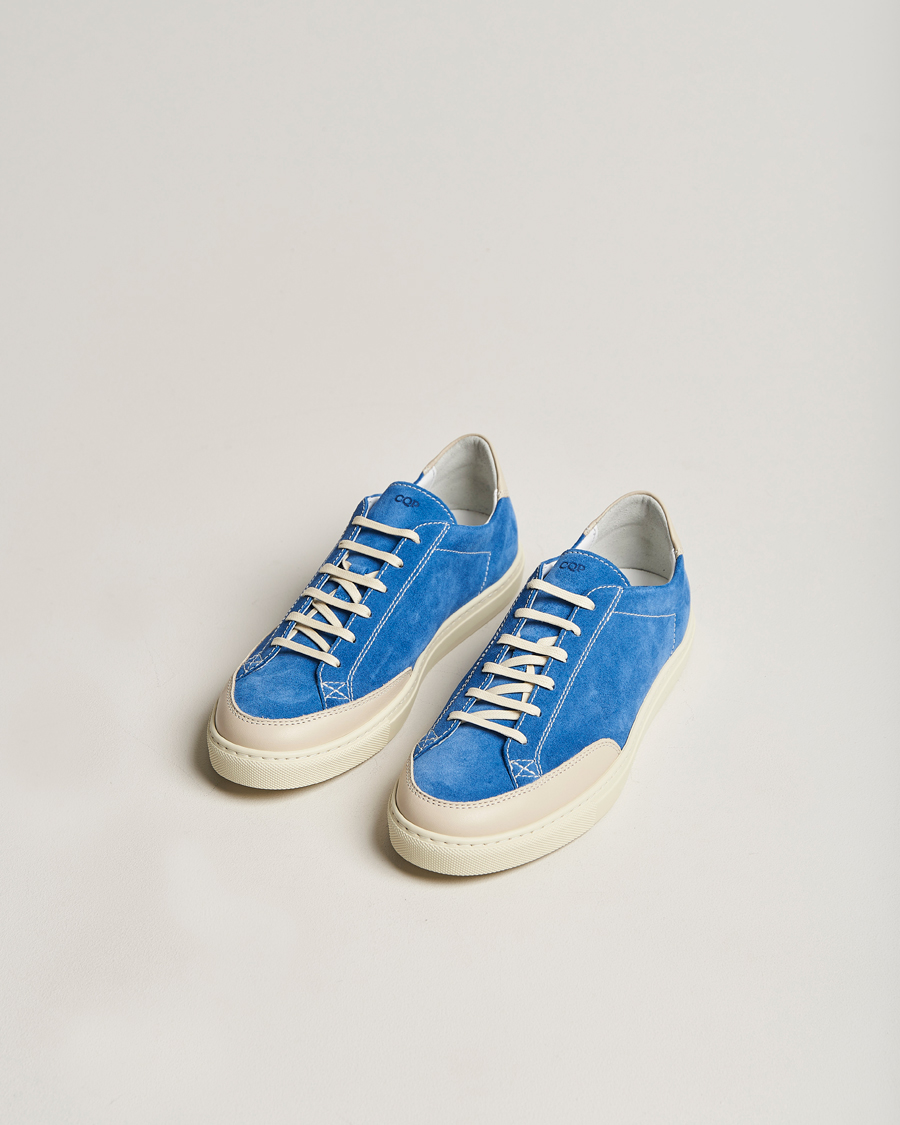 Mies | New Nordics | C.QP | Bumper Suede Sneaker Electric Blue