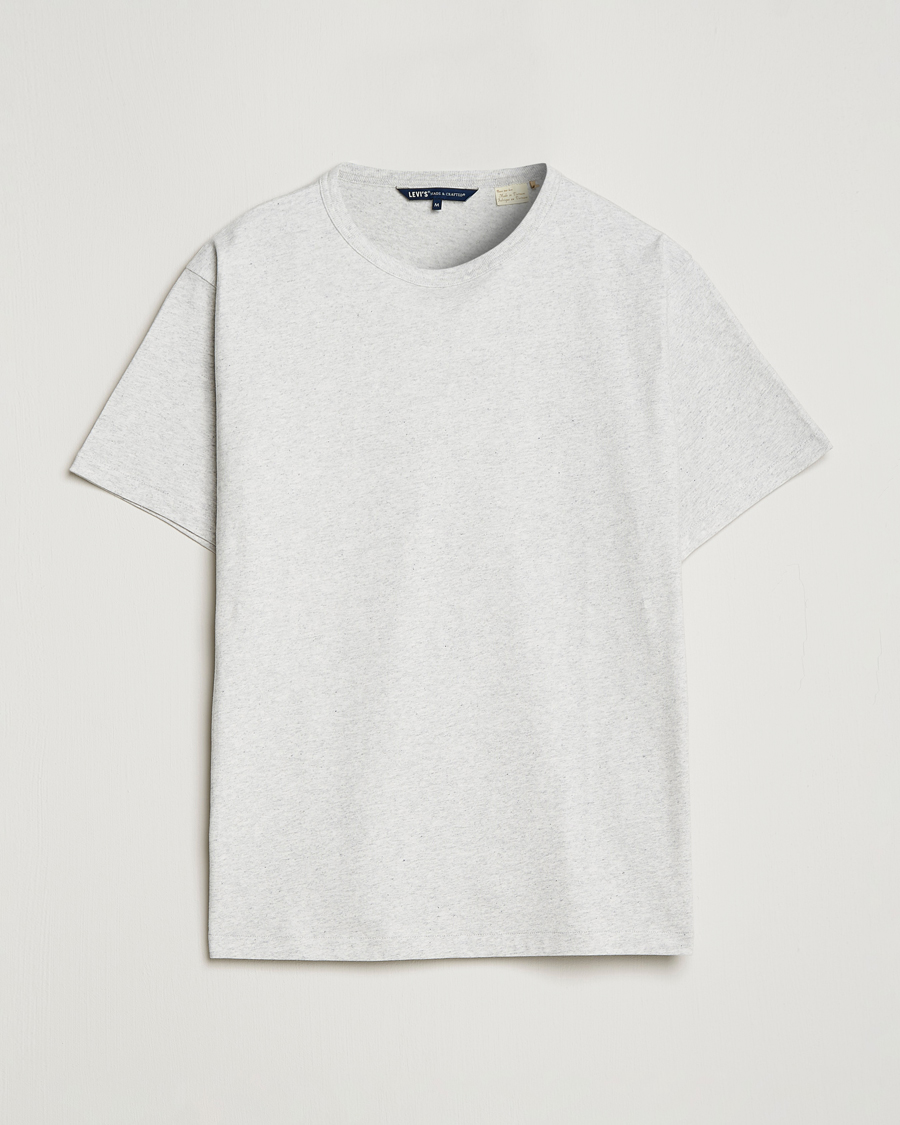 Mies | T-paidat | Levi's | New Classic Tee Heather Light Grey