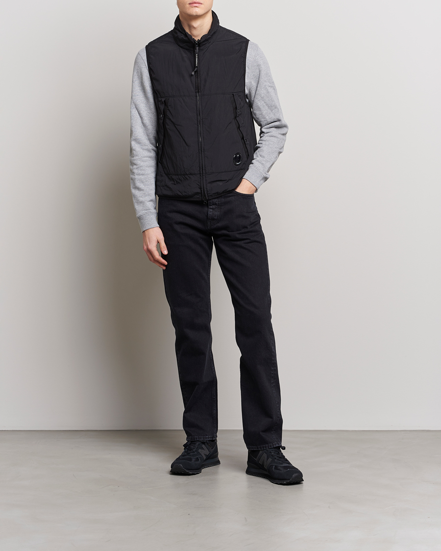 Mies | C.P. Company Polartek G.D.P.Nylon Vest Black | C.P. Company | Polartek G.D.P.Nylon Vest Black