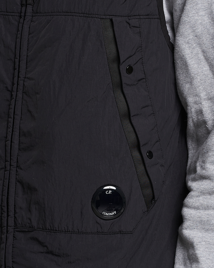 Mies | C.P. Company Polartek G.D.P.Nylon Vest Black | C.P. Company | Polartek G.D.P.Nylon Vest Black