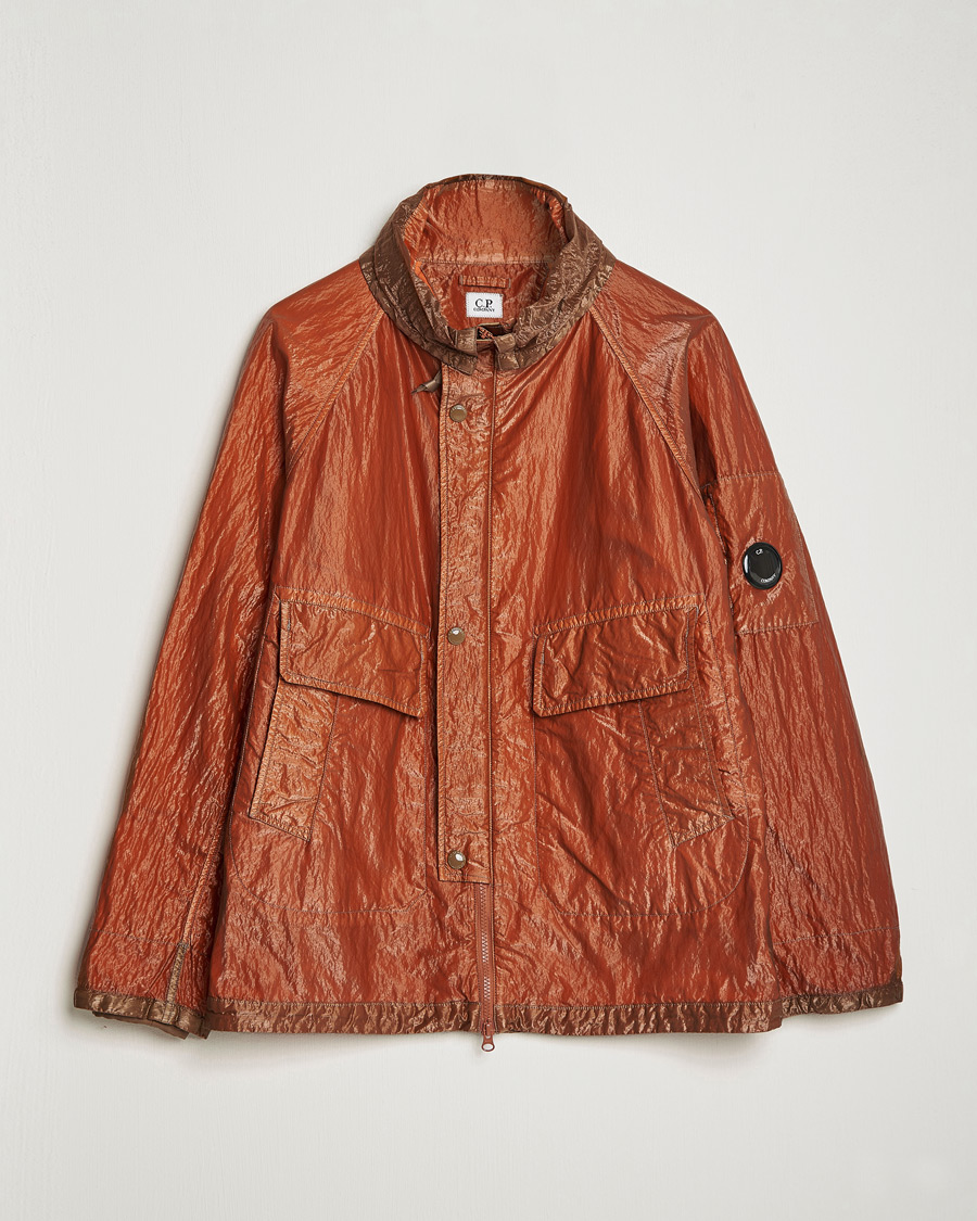 Mies | Takit | C.P. Company | Kan-D Garment Dyed Nylon Jacket Rust