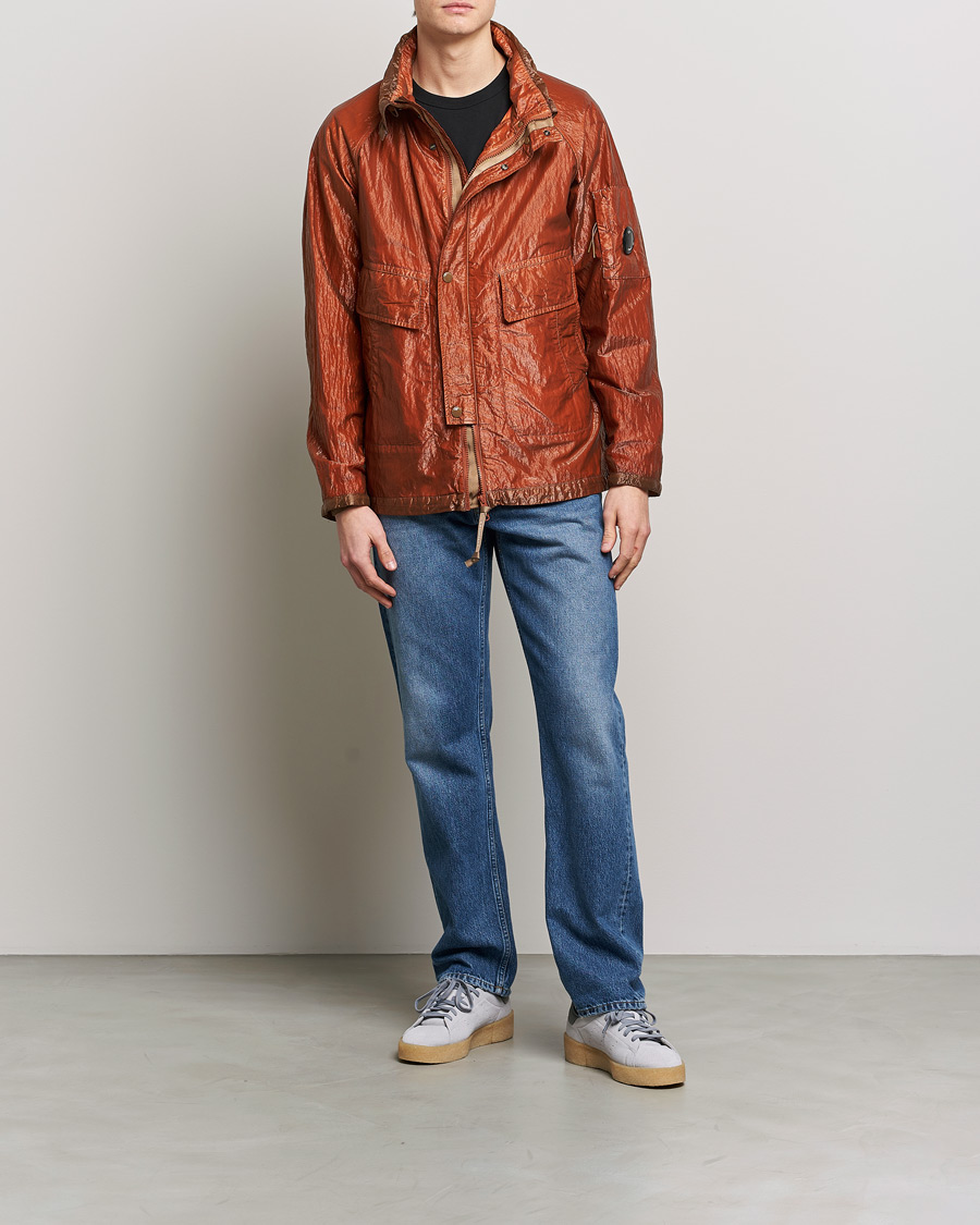 Mies | Takit | C.P. Company | Kan-D Garment Dyed Nylon Jacket Rust