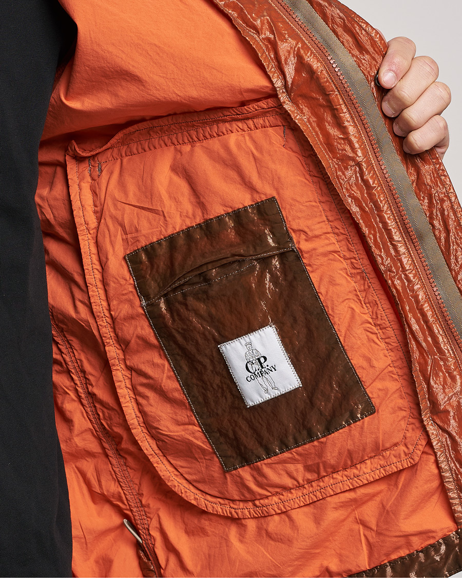 Mies | Takit | C.P. Company | Kan-D Garment Dyed Nylon Jacket Rust