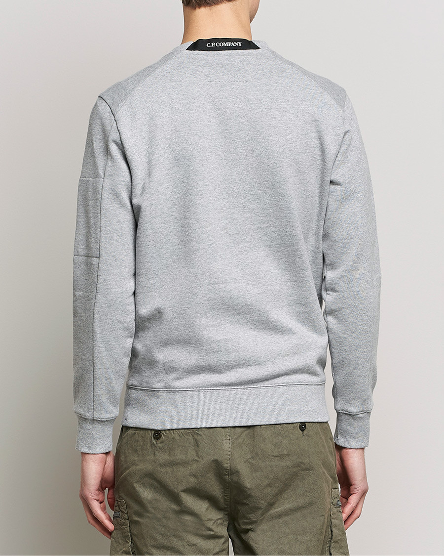 Mies | Puserot | C.P. Company | Diagonal Raised Fleece Lens Sweatshirt Grey